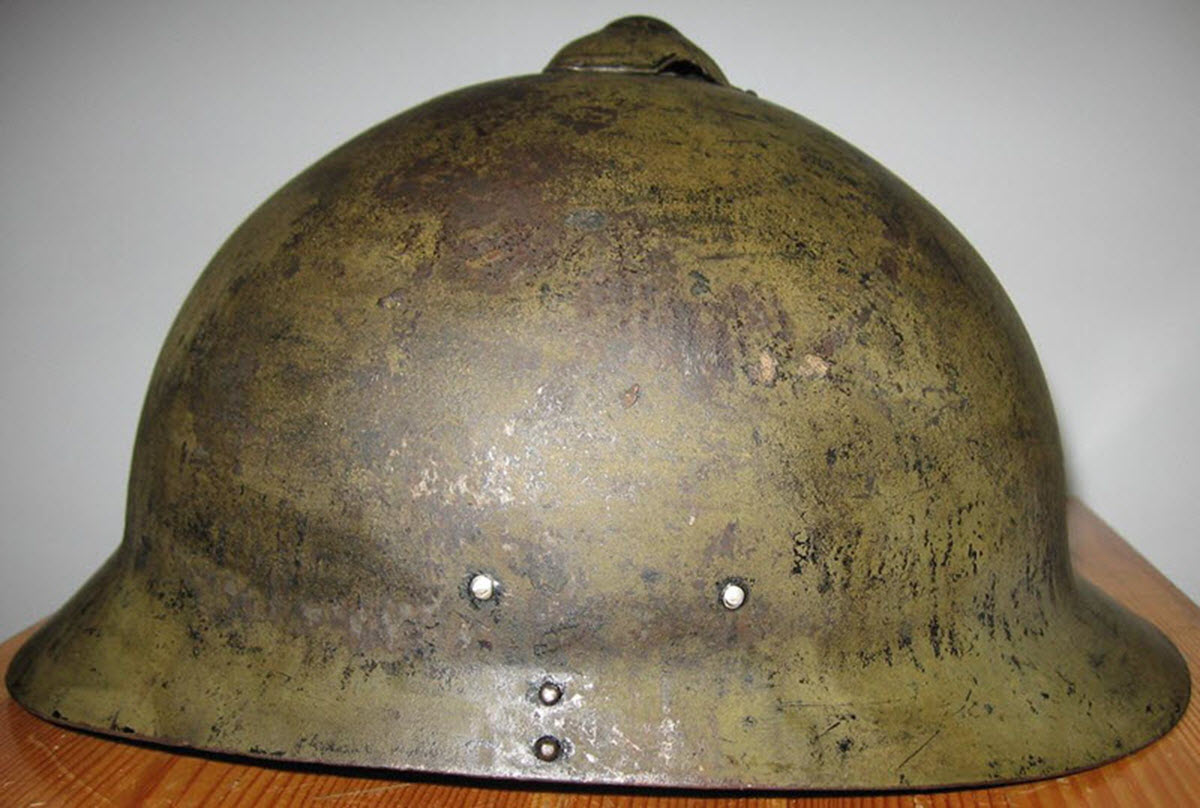 Фото стального шлема Sohlberg M1917-Сольберг