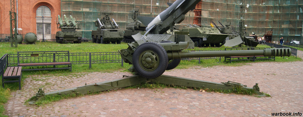 Советская 122-мм гаубица Д-30