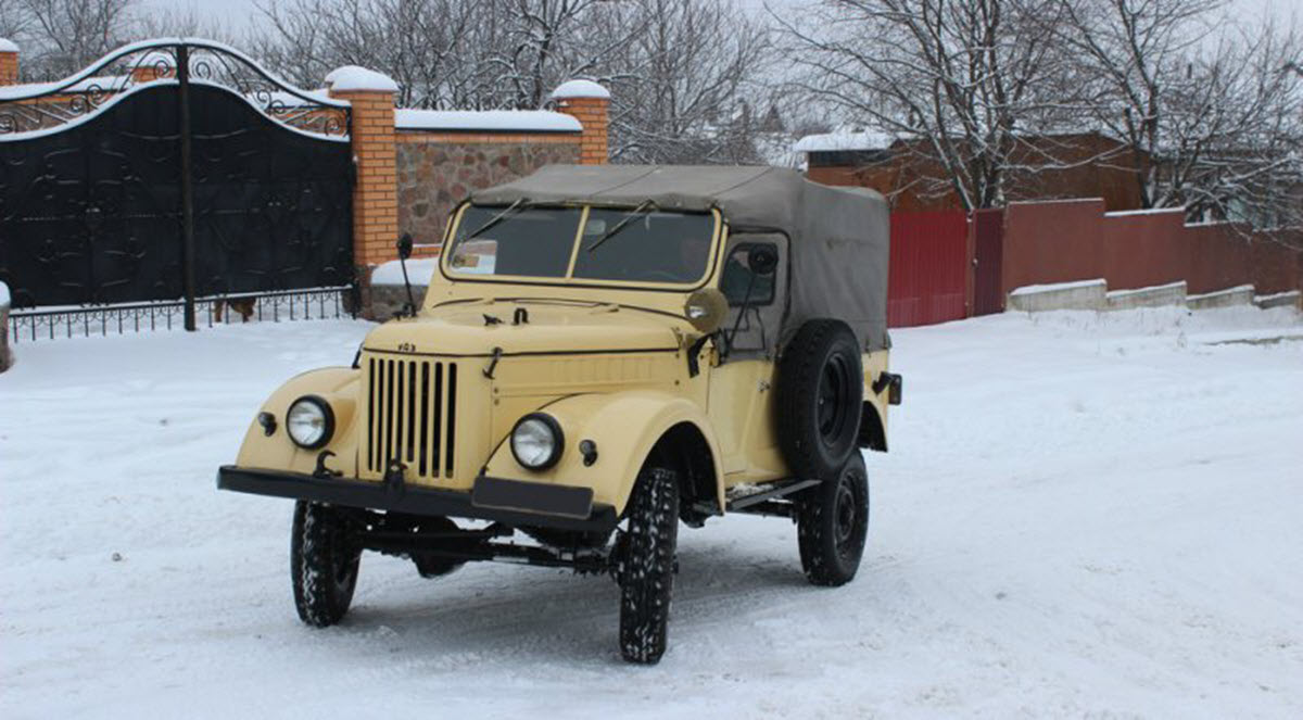 Советский внедорожник ГАЗ-69