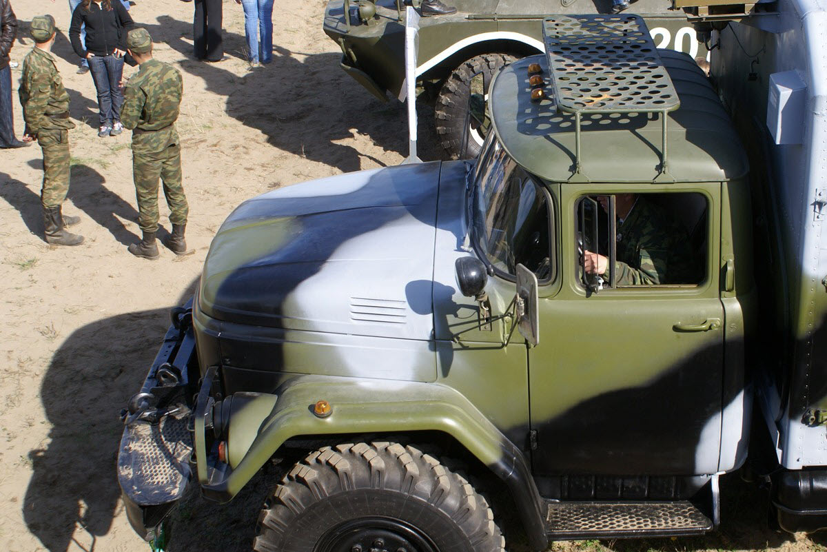ТРМ-90У на базе грузовика ЗИЛ-131. Танкоремонтная мастерская на базе грузовика ЗИЛ-131