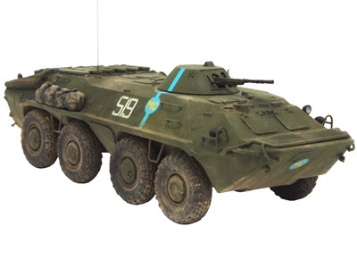 БТР-70. Памятник в г.Сертолово